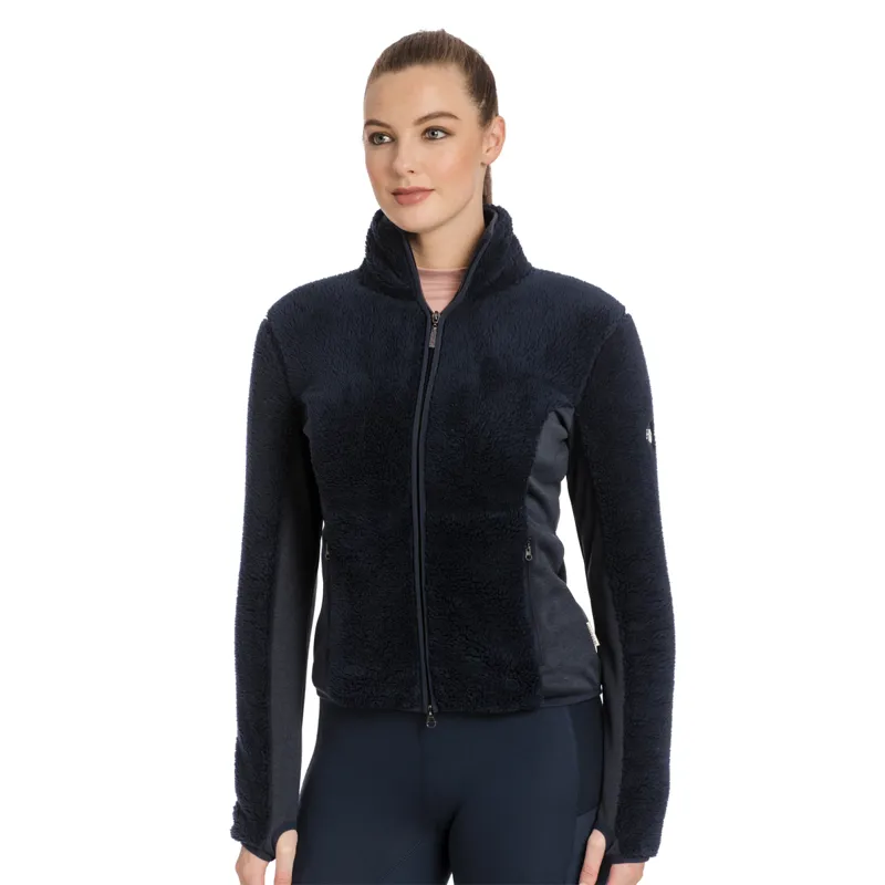 Horseware Ladies Cardi Cozy Fleece - Navy